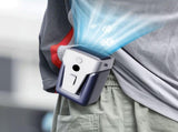 High-Power Bladeless Mini Fan, Portable Waist-Mounted Fan with Mobile Charger, Three Wind Speed V1370-AZ4-13860