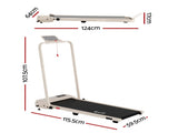 Everfit 3 in 1 Walking Pad Treadmill 12% Incline Under Desk Foldable Treadmills for Home Gym With TMILL-380H-2INC-BG