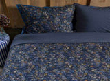 PIP Studio Tutti i Fiori Dark Blue Cotton Quilt Cover Set King V442-HIN-QUILTCS-TUTTIIFIORI-DARKBLUE-KI