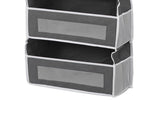 5 Shelf Hanging Closet Organizer Non Woven Fabric Over The Door Storage Bags with 5 5 Mesh V1294-YM0901-3117240298511