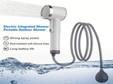 Electric Portable Outdoor Shower ABS Body / USB Charging / 164cm Kink-Resistant Hose / Strong V1232-HWLYQ-001