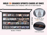 36 Graded Sports Card Display Case V63-952491
