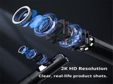 Endoscope Camera with Light Dual-Lens Inspection Borescope Camera for Sewer - 16.4ft Waterproof V1192-AZ-W-3163