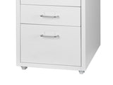 Levede 5 Drawer Office Cabinet Drawers White HO0575-5-WH_NZ