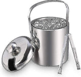 Ice Bucket Ice Bucket Champagne Cooler Ice Cube Container With Tongs And Lid V1263-JX-1975
