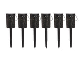 6 Sets LED Solar Garden Lamp Waterproof Light for Landscape Star Moon Ground Plug Lamp for Outdoor V1294-YM0703-3119230048311