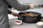 Non-Stick Electric Fry Pan 38cm Diameter, 240C Max - Dark Grey V196-EFP110