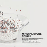 Mineral Maker MORBIDO Alkaline Filter Water Bottle a Mineral Stone Pouch GREEN V274-HA-AM-MINBOT-MT