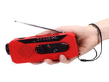 Emergency Radio Hand Power Generation Solar Radio with LED Flashlight 2000mah Charging for Camping V1294-YM0523-3115220020412