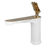 G1/2 Water Faucet Brass Sink Bath Single Handle Mixer Tap Bathroom Lavatory Wash Basin Faucet V1294-YM0715-3112210112211