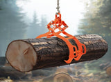 36in Log Lifting Tongs, 4-Claw Log Tongs, Heavy Duty Steel Log Grapple, 3300LBS Lifting Capacity, V952-YMBYQ36YC4ZKU86RSV0