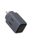 Aukey Comet 100W PD Fast Wall Charger GaN USB-C with 100W 1.8m USB-C to C Cable V1089-LLYSAUN1064060
