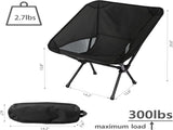Portable Camping Chair Lightweight Foldable Outdoor Chair for Hiking Camp Backpacking Lawn Beach V1259-DP01-I-00017