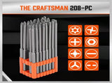 32-Piece Extra Long Screwdriver Bit Set - 150mm S2 Steel Bits with Organizer Stand V888-ELOSUNG25744