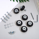1 set of luggage replacement wheel set, plastic luggage wheel set, multifunctional V1192-AZ-W-25097