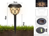 6-Pack Solar Garden Lights Waterproof LED Path Lights V1188-MS-710-174