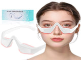 Eye Contour Beauty Goggles Portable Anti-Aging Eye Massager with Vibration & Light Function, V1107-CS-YBAMY