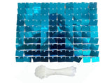 24Pcs Shimmer Wall Panels Translucent Frame Sequin Wall Panel Backdrop Panels for Birthday Party V1294-YM0901-3115240049611