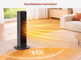 Dimplex 2.2kW DC Digital Ceramic Oscillating Electric Heater with Timer DHCHA22R