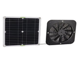13.5 Inch Solar Powered Fan 100W Round Effective Cooling Solar Panel Fan Kit For Greenhouse Chicken V1294-YM0706-3113230242011