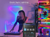 RGB Light Strip Desktop Ambience 5V Phantom USB Light Strip V1294-YM0901-L6603-2-14