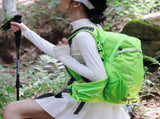 Black Lightweight 16L Outdoor Cycling & Hiking Backpack - Water-Repellent Nylon Daypack with V888-ELOSUNG27730