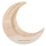 Wooden Lyre Harp Beige Beginner Musical Instrument Unfinished Surface V1370-AZ4-14051