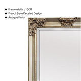 Deluxe French Provincial Ornate Mirror - Champagne - X large 210cm x 110cm V292-M-DLUX-XL-CHAMP