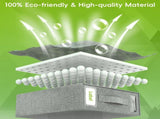 Bed Sheets Organizer, Foldable Queen & King Size Sheet Storage, 2 Pack Bedsheet Organizers for Linen V1192-AZ-W-17020