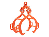 28in Log Lifting Tongs, 4-Claw Log Tongs, Heavy Duty Steel Log Grapple, 2650LBS Lifting Capacity, V952-YMBYQ28YC4ZKCWY9ZV0