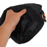 Durable Black Waterproof Shoe Covers High Tube Anti-Slip for Cycling Walking V1366-AZ2-W-19461