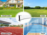 Portable Pickleball Net 6.7m Regulation Size Steady Metal Frame and Standard PE Nets With Carrying V985-PICKLEBALLNET