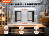 Universal Forklift Seat, Fold Down Tractor Seat with Adjustable Angle Back, Micro Switch, Seatbelt V952-CCZYCGKFSAQDUWMNSV0
