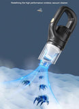 Cordless Handheld Vacuum Cleaner, 120W 10KPa Suction, 2000mAh Rechargeable Portable Cleaner, Black V1188-MS-617-015