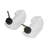 2Pcs Trimmer Fuel Tank Brushcutter Gas Tanks with Pipe Replacement for 34 Brush Cutter V1294-YM0714-3111210374011