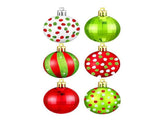 24pcs Xmas Ball Ornaments 2.0in Shatterproof Xmas Tree Balls Decoration Painting Hanging Ball for V1294-YM0901-3115240113511