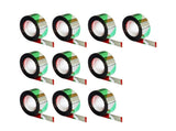 10Pcs Bird Repellent Ribbon Double Side Tape - Green V1263-JX-938