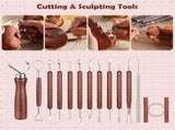 36PCS Pottery Tools and Supplies, Ceramic Polymer Tools Kit, Clay Tools Sculpting Set for Pottery V1188-MS-825-008