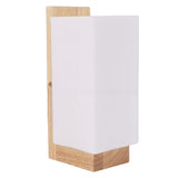 Wood Wall Lamp LED Japanese Style Dimmable Wall Sconce for Hallway Balcony Staircase Corridor V1294-YM0901-3119250080911