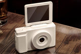Digital Camera With 180 Degree Flip Screen 16X Digital Zoom Camera With 32G Memory Card -White V1263-JX-6750-3