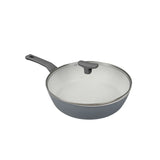 CLEVINGER 28CM NON-STICK SAUTE PAN WITH LID V915-CV0313