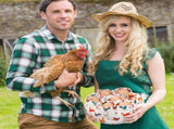 2 Pcs Easter Egg Collecting Basket for Gathering Fresh Eggs Mini Egg Collecting Basket with 7 V1192-AZ-W-10756
