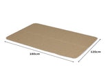 PaWz 2 Pcs 120x180 cm Reusable Waterproof KING DK1010-KING-2