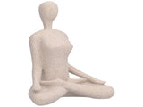Yoga Pose Statue Nordic Sandstone Resin Yoga Pose Figurines Collectible Decoration Gifts for Home V1294-YM0714-3115210193511