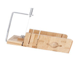 Practical Adjustable Bamboo Soap Cutter Bread Cutter Mold DIY Soap Cutting Tool V1294-YM0721-3118210070111