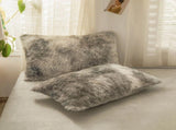 Grey Asteria Botanical Quilt / Doona / Duvet Cover set V745-AQ030120Q3