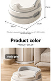 children's toilet, multifunctional potty, kids bathroom accessory, toilet training aid, Zibang V1106-113-06087-GRY-HARDSEATCUSHION