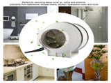 High Efficiency Inline Duct Fan Air Extractor Bathroom Kitchen Ventilation System 80W V1294-YM0901-DE-JY10737-02