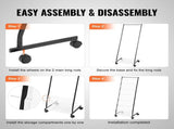Brochure Display Rack, 6-Tier Magazine Literature Display Stand, Floor Standing Magazine Rack V952-WJZS20LDSJSD639P7V0