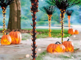 Halloween Pumpkin Lantern Battery Operated Jack O Lantern Flame Lighted Pumpkin Party Favor for V1294-YM0717-10353335